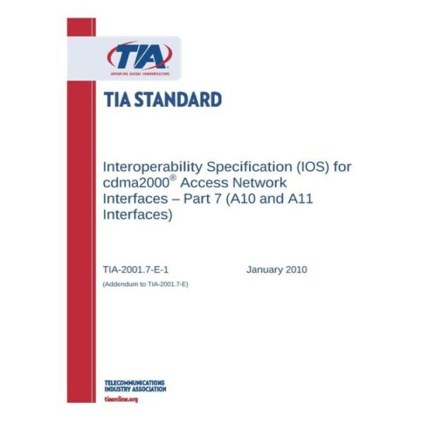 TIA TIA-2001.7-E-1