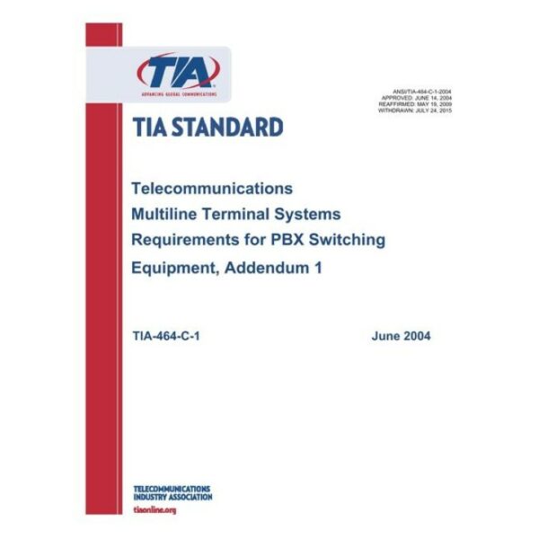 TIA TIA-464-C