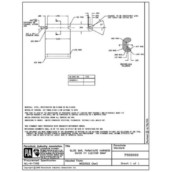 PIA PS22022A