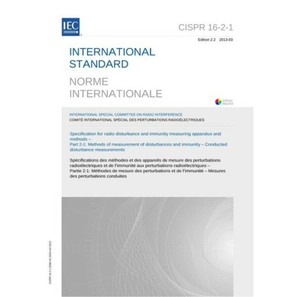 CISPR 16-2-1 Ed. 2.2 b:2013