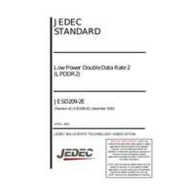 JEDEC JESD209-2E