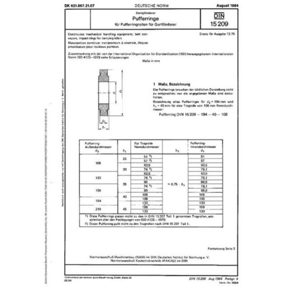 DIN 15209