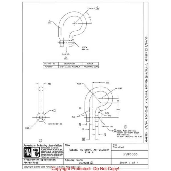 PIA PS70085C