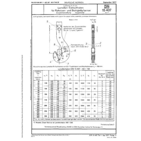 DIN 15407-1