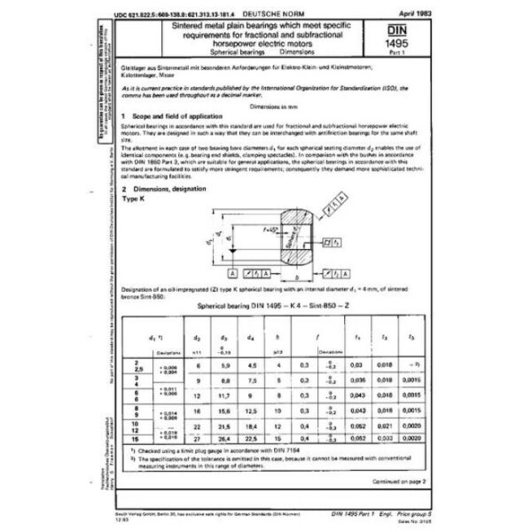 DIN 1495-1