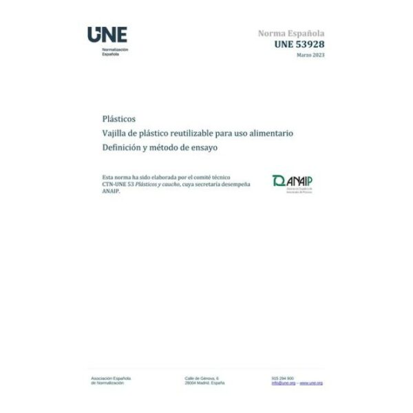 AENOR UNE 53928