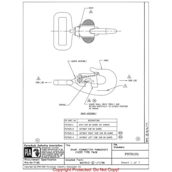 PIA PS70121G