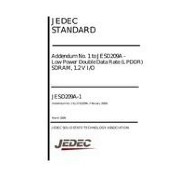 JEDEC JESD 209A-1