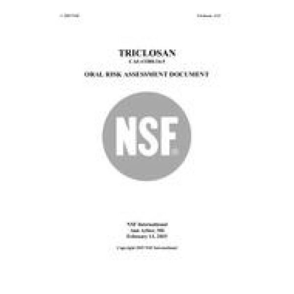 NSF TRICLOSAN CAS # 3380-34-5