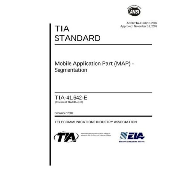 TIA TIA-41.642-E