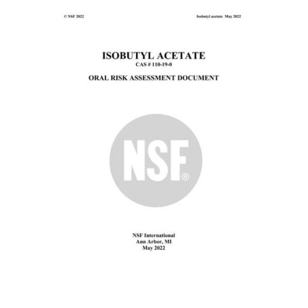 NSF Isobutyl Acetate CAS # 110-19-0