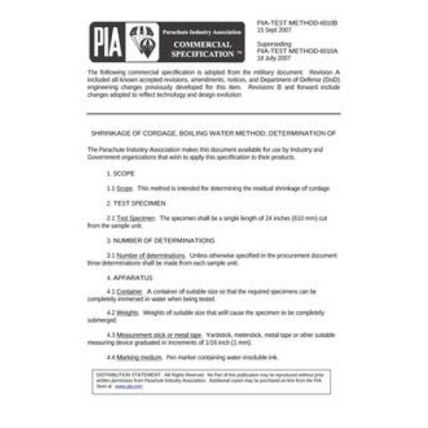 PIA PIA-TEST METHOD-6010B