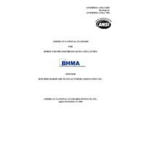 BHMA A156.2-2003