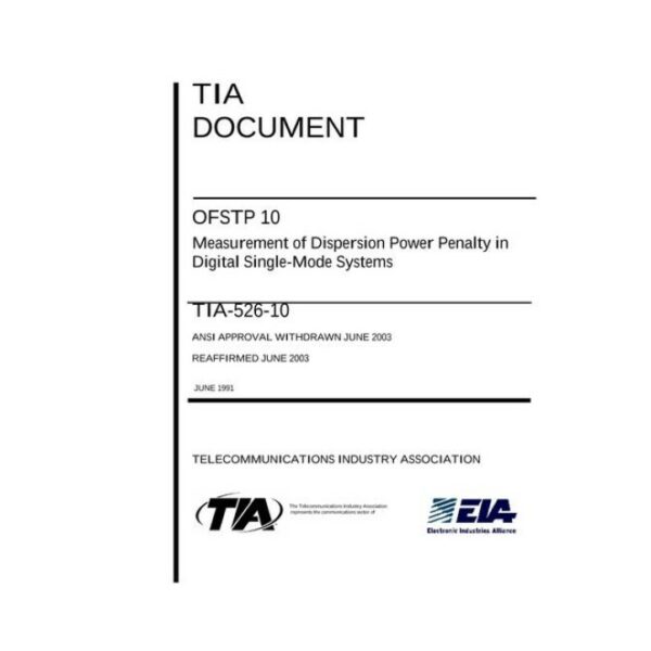 TIA TIA-526-10