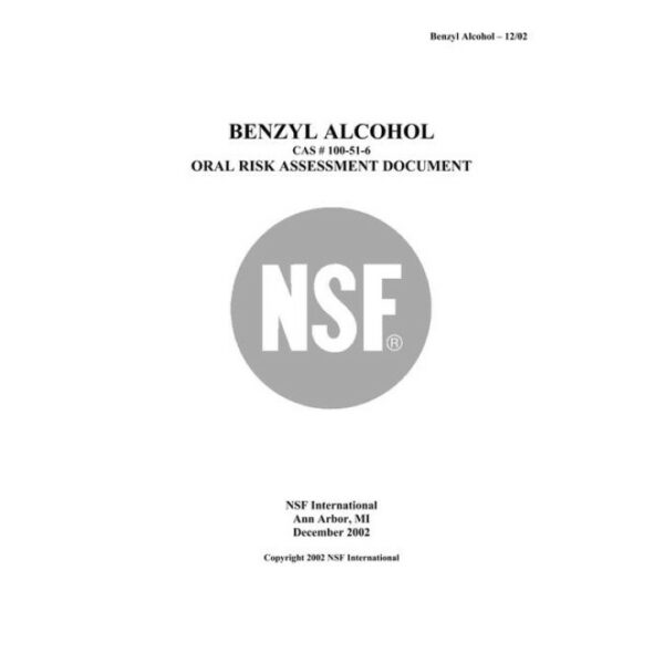 NSF Benzyl Alcohol