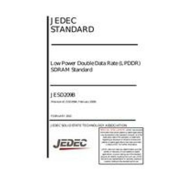 JEDEC JESD 209B