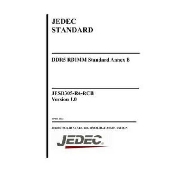 JEDEC JESD305-R4-RCB Version 1.0