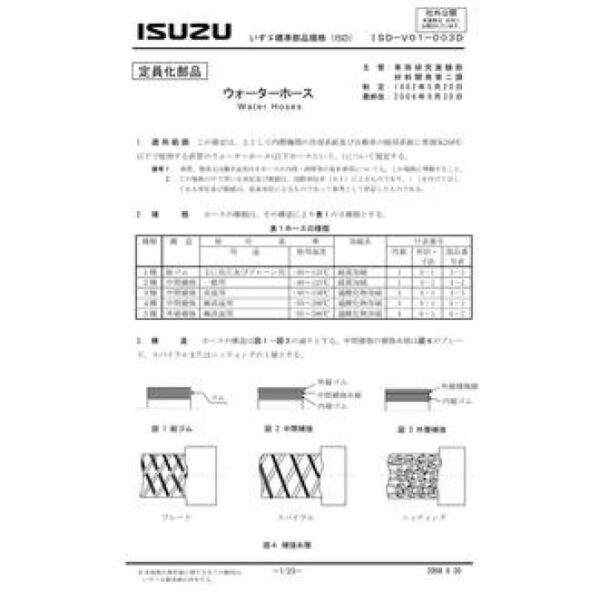 ISUZU ISD-V01-003D