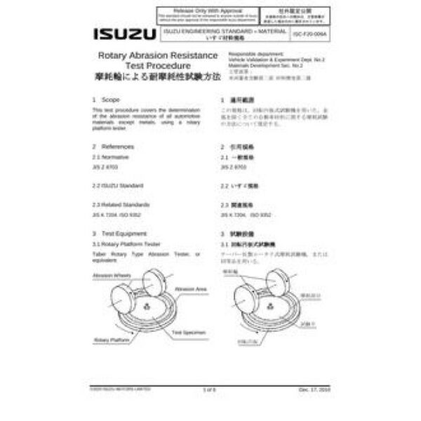 ISUZU ISC-F20-009A