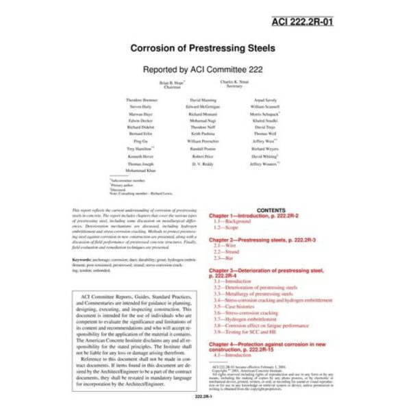 ACI 222.2R-01 (R2010)