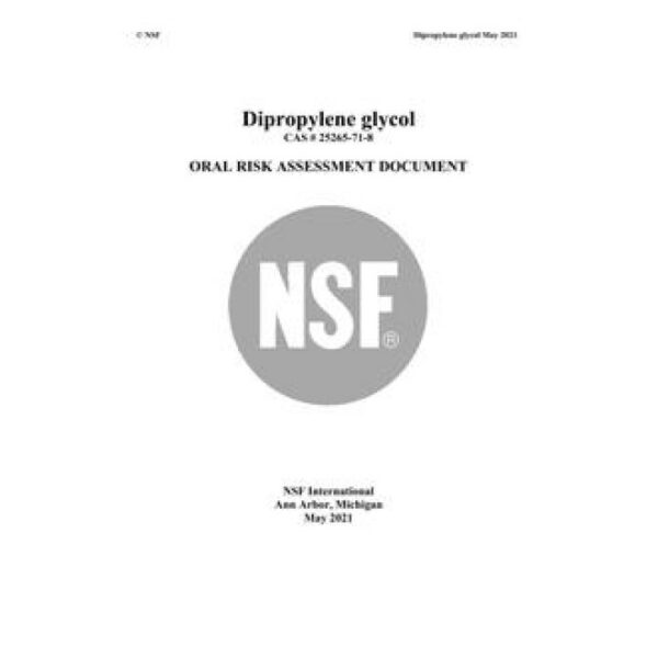 NSF Dipropylene glycol - 2021