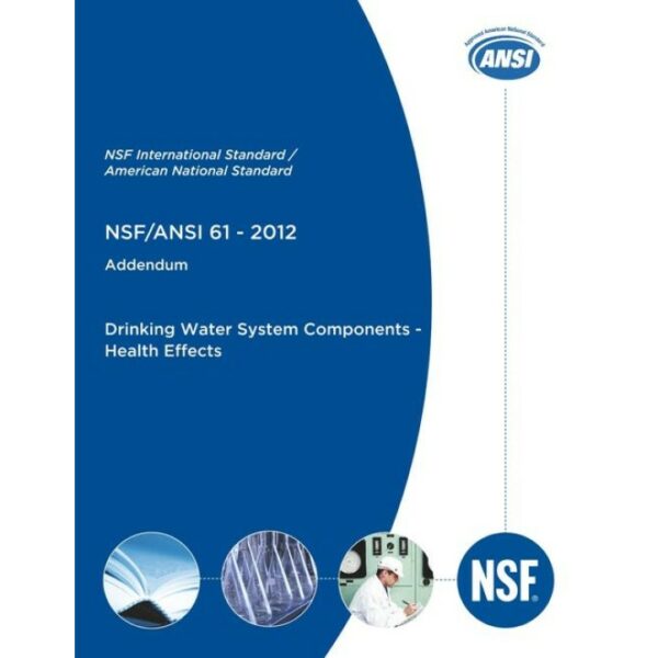 NSF 61-2012 Addendum