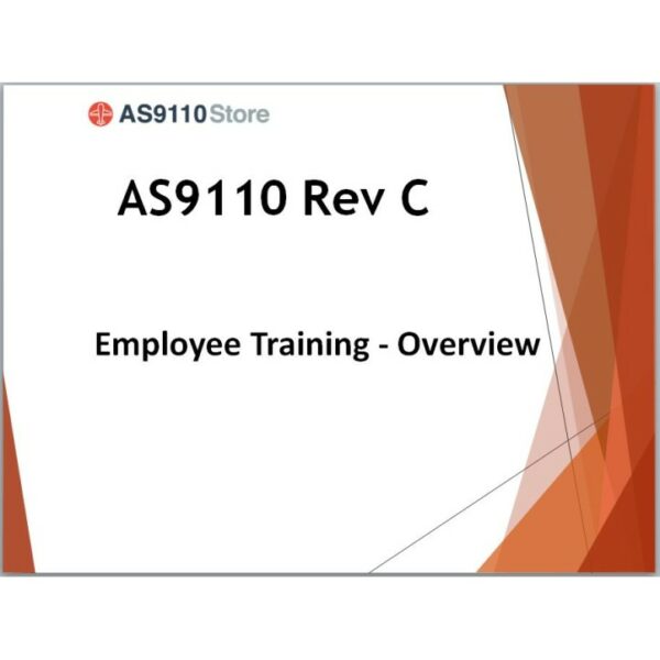 AS9110 Rev C PPT Employee Training Materials