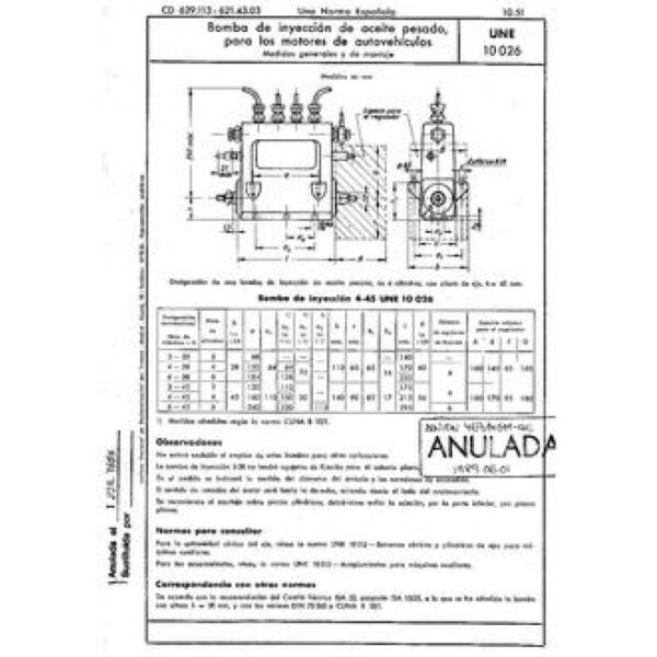 AENOR UNE 10026