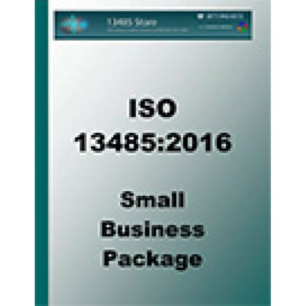 ISO 13485:2003 to 2016 Small Business Package Transition (2003&gt;&gt;2016)