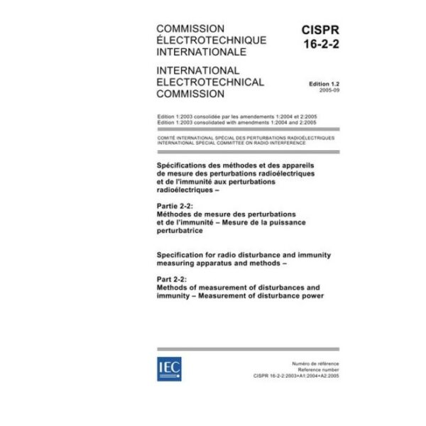 CISPR 16-2-2 Ed. 1.2 b:2005