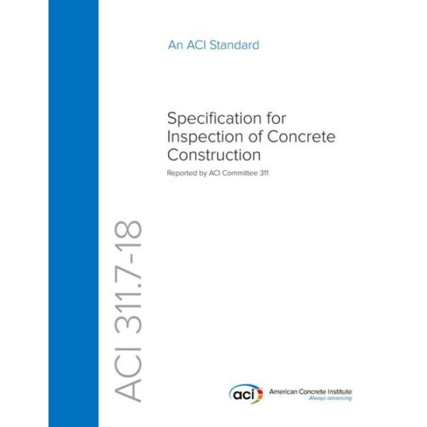 ACI SPEC-311.7-18