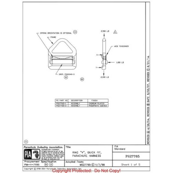 PIA PS27765C