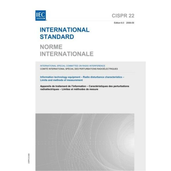 CISPR 22 Ed. 6.0 b:2008