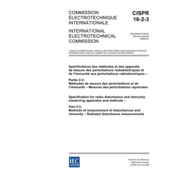 CISPR 16-2-3 Ed. 2.0 b:2006