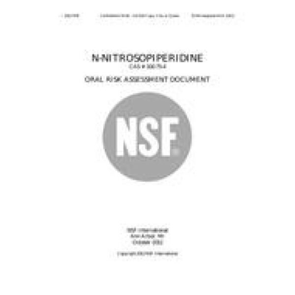 NSF N-Nitrosopiperidine CAS # 100-75-4