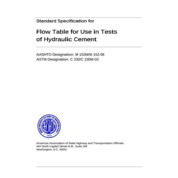 AASHTO M 152M/M 152-06