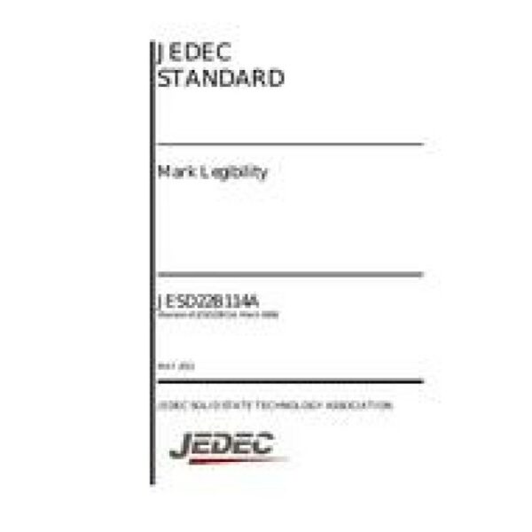 JEDEC JESD22-B114A