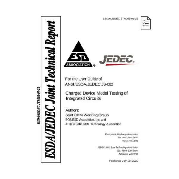 ESD JEDEC JTR002-01-22