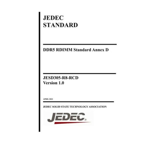 JEDEC JESD305-R8-RCD Version 1.0