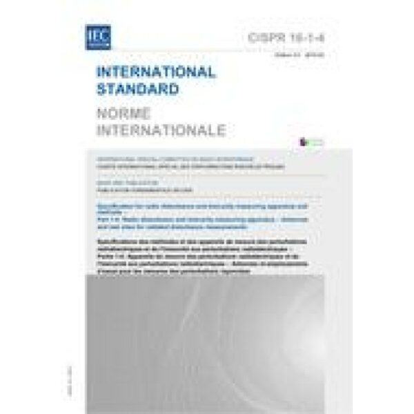 CISPR 16-1-4 Ed. 3.0 b:2010