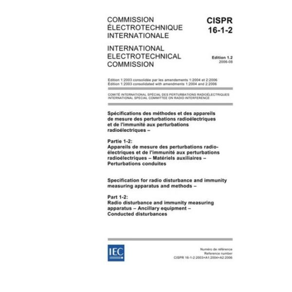 CISPR 16-1-2 Ed. 1.2 b:2006