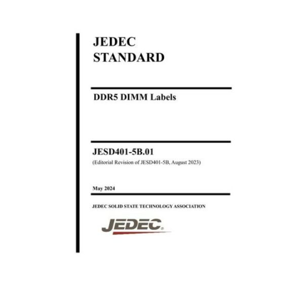 JEDEC JESD401-5B.01