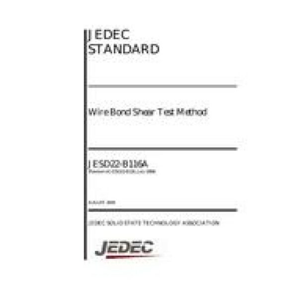 JEDEC JESD22-B116A