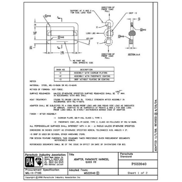 PIA PS22040A