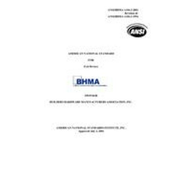 BHMA A156.3-2001