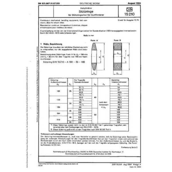 DIN 15210