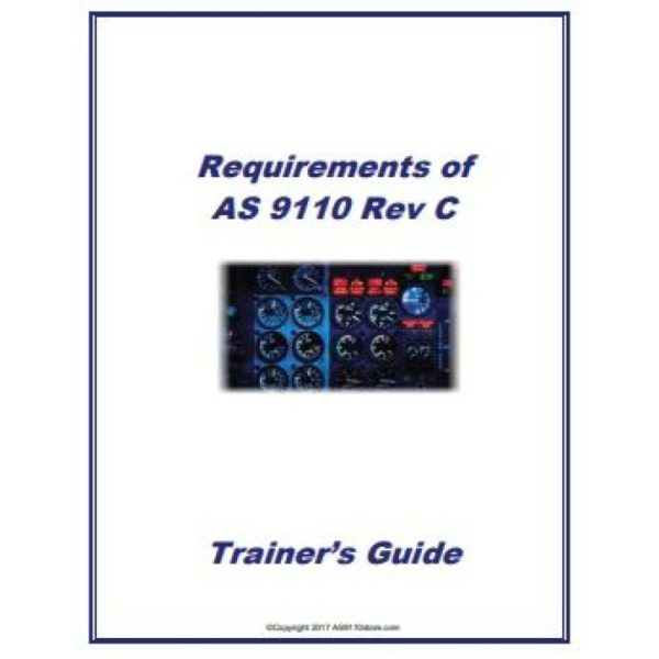 AS9110 Rev C Requirements of AS9110C Training Materials