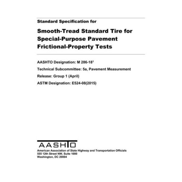 AASHTO M 286-18