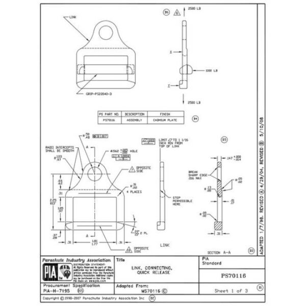 PIA PS70116B