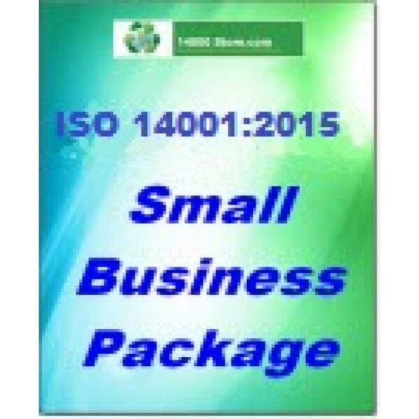 ISO 14001:2015 (Post 9001) Small Business Package